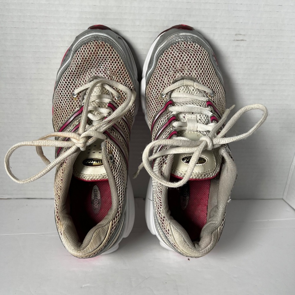 Adidas ClimaCool 2008 Silver Pink White Running Shoes Womens 7 054150 - Picture 5 of 7